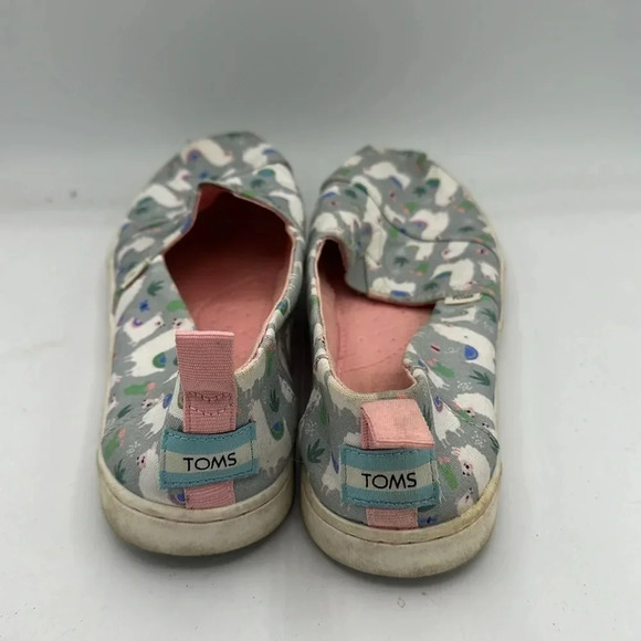 kids / youth llama print Toms size 5 - Picture 3 of 6
